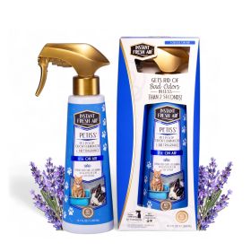 Essential PETISS Pet Odor Eliminator Room Spray for Dog Essentials & Cat Litter Deodorizer - Lavender Scent - Banish Pet Odors in Less than 2 Sec